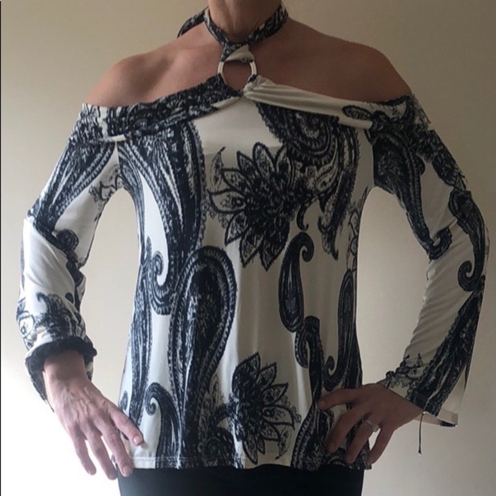 Off the shoulder shirt - gently used - small